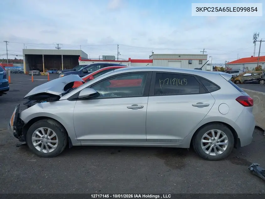 2020 HYUNDAI ACCENT VIN 3KPC25A65LE099854 — фото 15