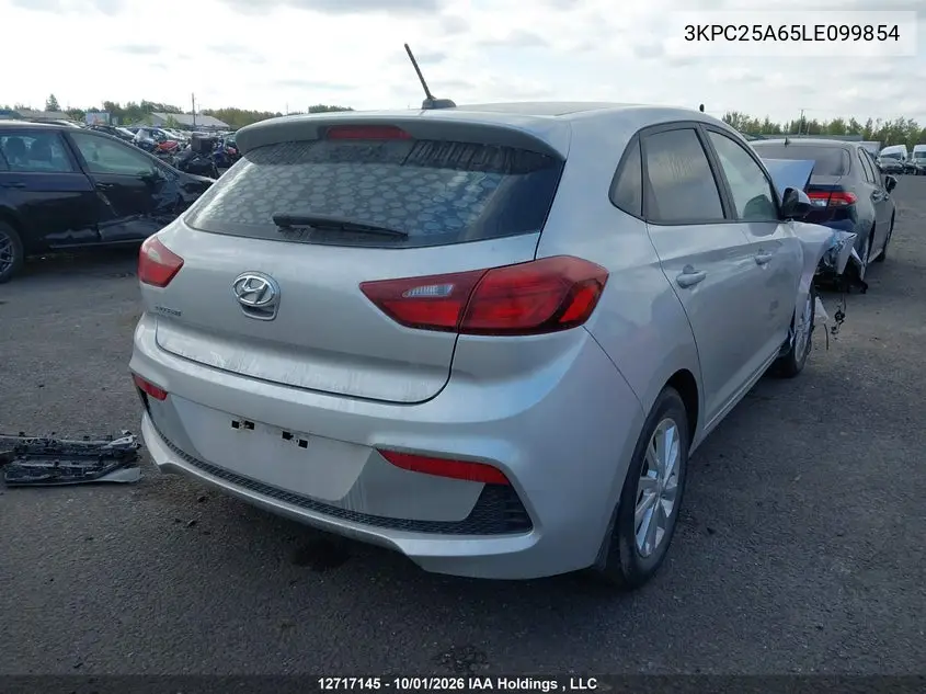 2020 HYUNDAI ACCENT VIN 3KPC25A65LE099854 — фото 17