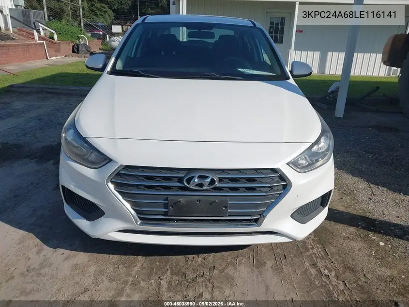 2020 HYUNDAI ACCENT VIN 3KPC24A68LE116141 — фото 13