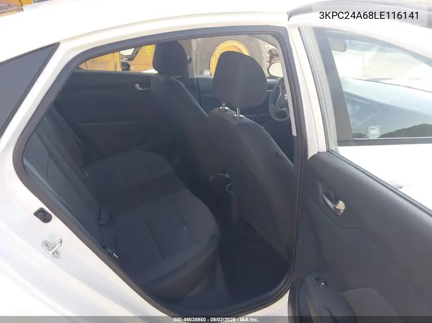 2020 HYUNDAI ACCENT VIN 3KPC24A68LE116141 — фото 8