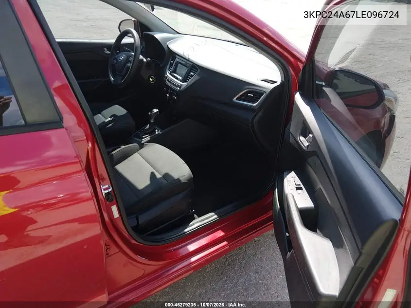 2020 HYUNDAI ACCENT VIN 3KPC24A67LE096724 — фото 5