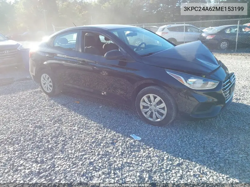 HYUNDAI ACCENT 2021, VIN 3KPC24A62ME153199