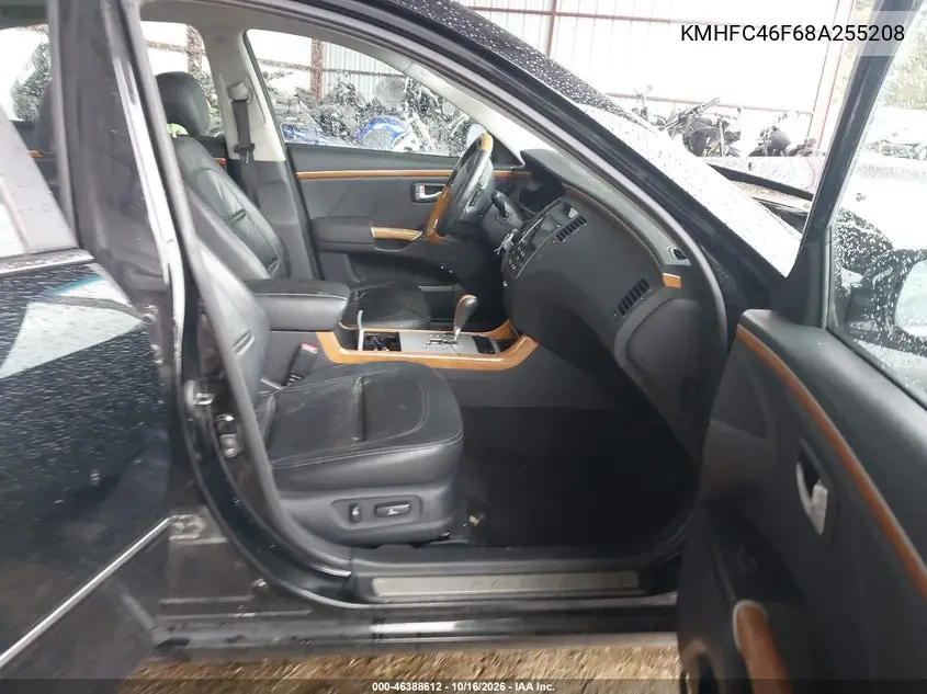 2008 HYUNDAI AZERA VIN KMHFC46F68A255208 — фото 5