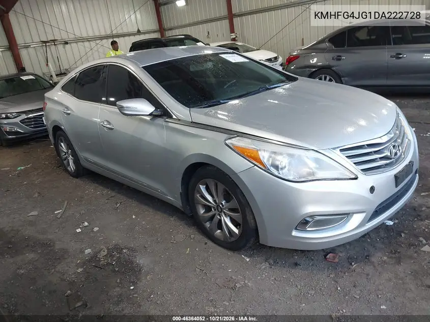 HYUNDAI AZERA 2013, VIN KMHFG4JG1DA222728