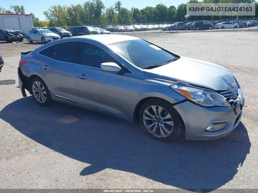 HYUNDAI AZERA 2014, VIN KMHFG4JG1EA424163