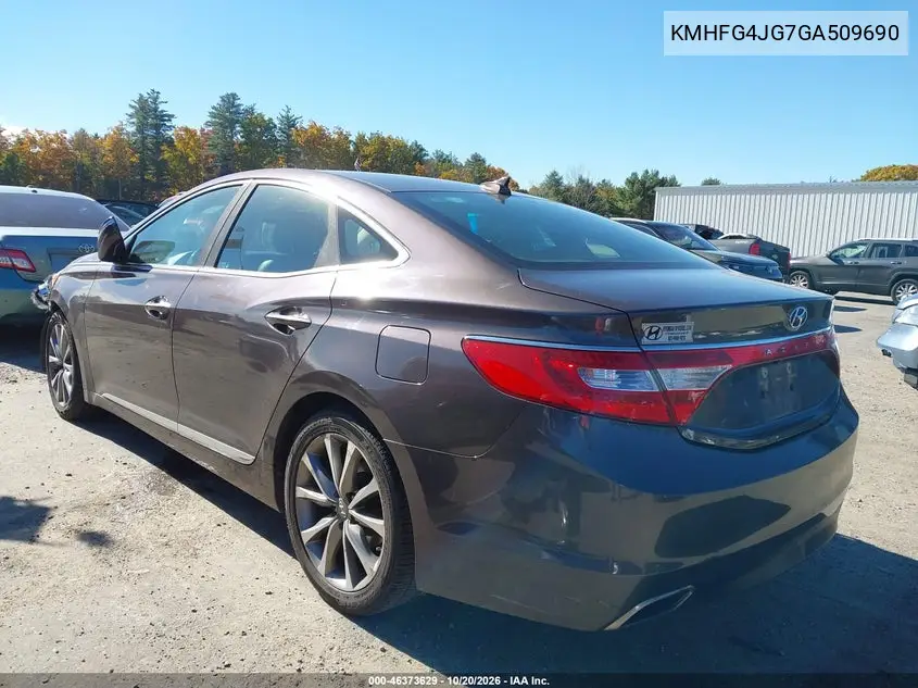 2016 HYUNDAI AZERA VIN KMHFG4JG7GA509690 — фото 3