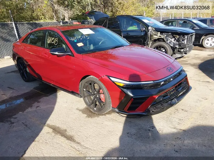 HYUNDAI ELANTRA N 2025, VIN KMHLW4DK8SU032068