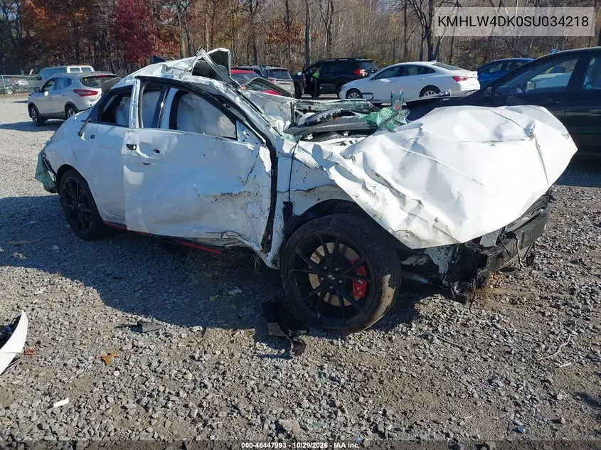 HYUNDAI ELANTRA N 2025, VIN KMHLW4DK0SU034218