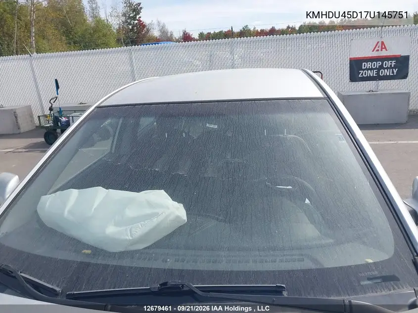 2007 HYUNDAI ELANTRA VIN KMHDU45D17U145751 — фото 18