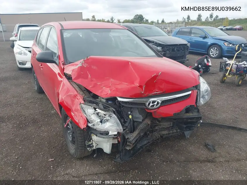 HYUNDAI ELANTRA 2009, VIN KMHDB85E89U039662