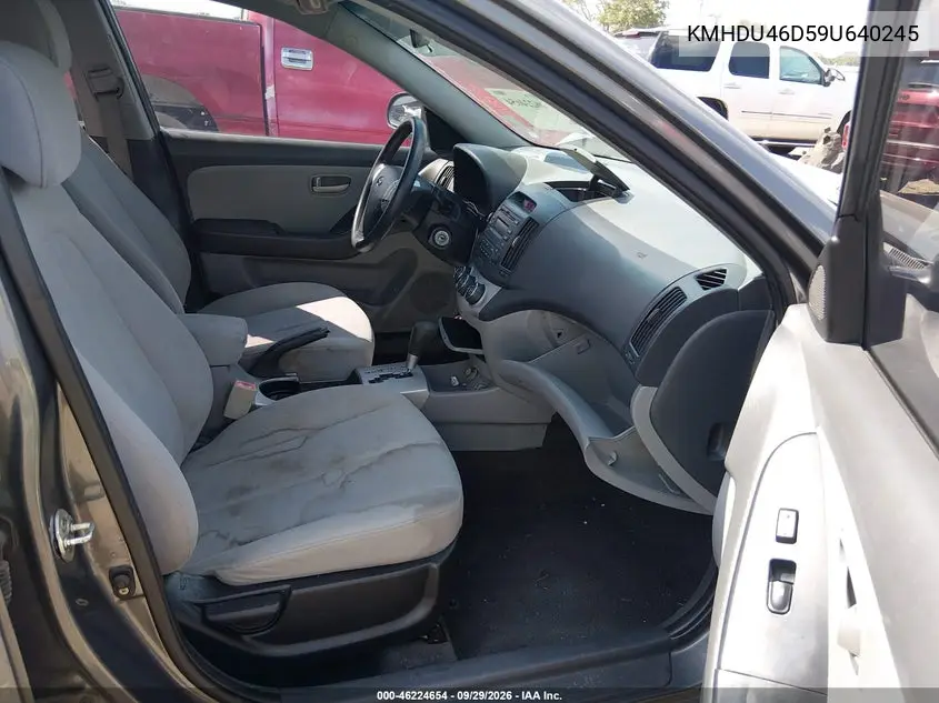 2009 HYUNDAI ELANTRA VIN KMHDU46D59U640245 — фото 5