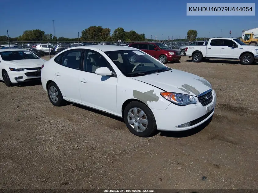 HYUNDAI ELANTRA 2009, VIN KMHDU46D79U644054