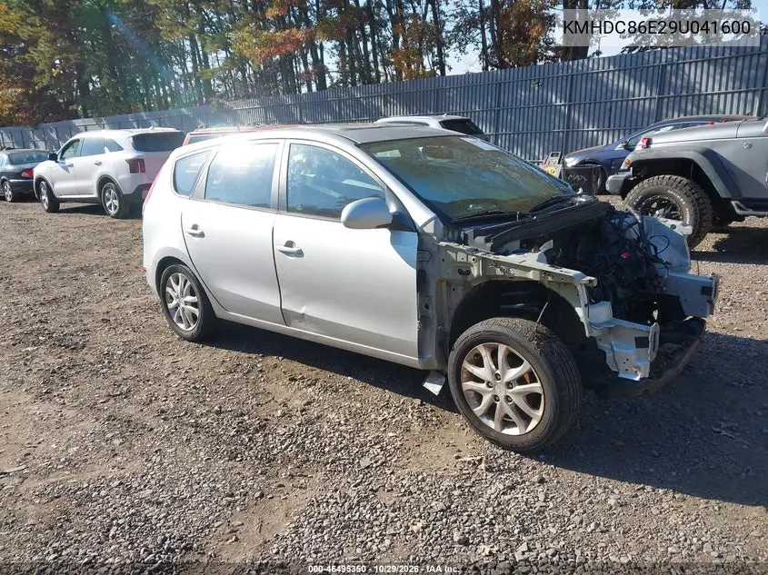 HYUNDAI ELANTRA 2009, VIN KMHDC86E29U041600