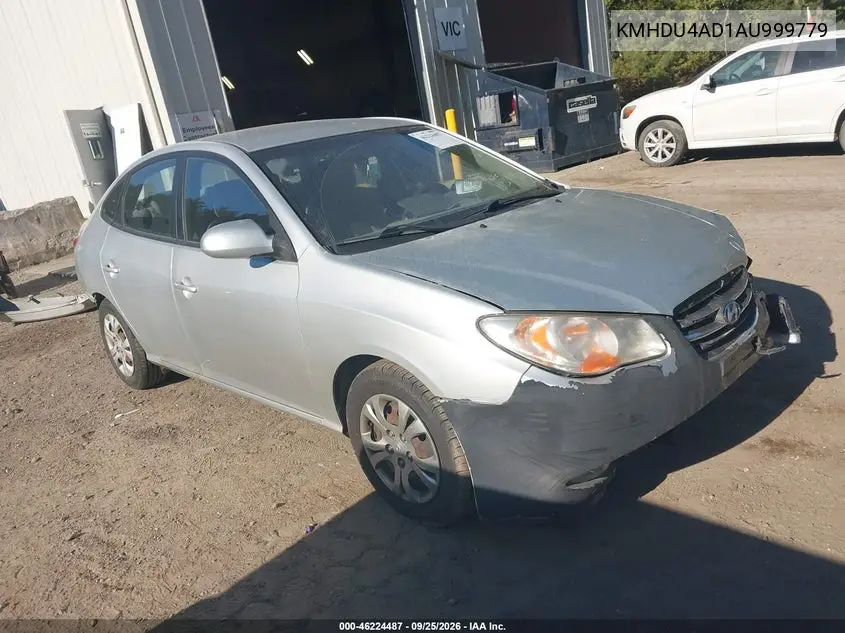HYUNDAI ELANTRA 2010, VIN KMHDU4AD1AU999779