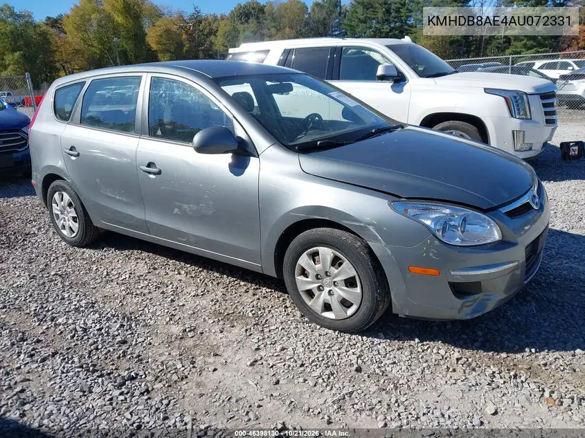 HYUNDAI ELANTRA 2010, VIN KMHDB8AE4AU072331