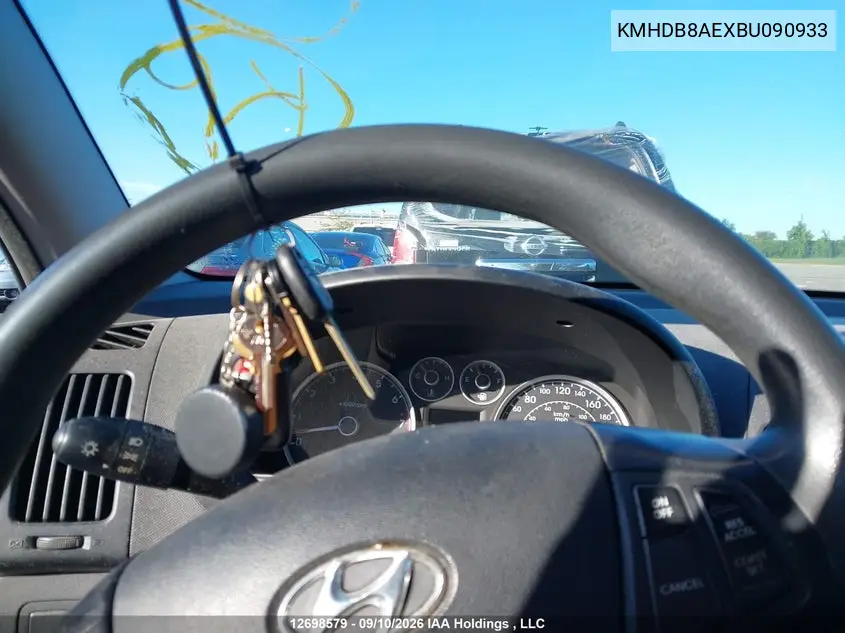 2011 HYUNDAI ELANTRA VIN KMHDB8AEXBU090933 — фото 11