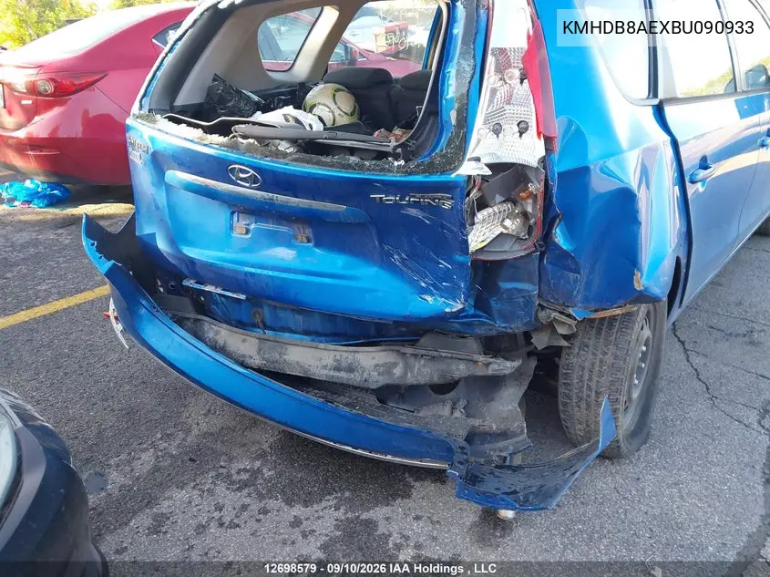 2011 HYUNDAI ELANTRA VIN KMHDB8AEXBU090933 — фото 6