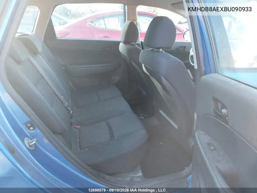 2011 HYUNDAI ELANTRA VIN KMHDB8AEXBU090933 — фото 8
