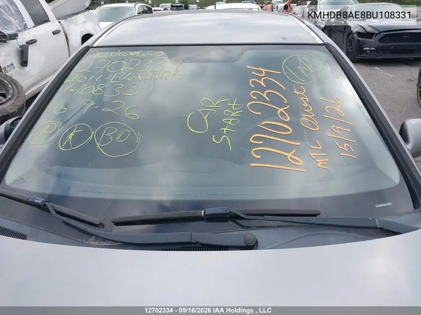 2011 HYUNDAI ELANTRA VIN KMHDB8AE8BU108331 — фото 17