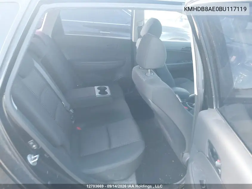 2011 HYUNDAI ELANTRA VIN KMHDB8AE0BU117119 — фото 8
