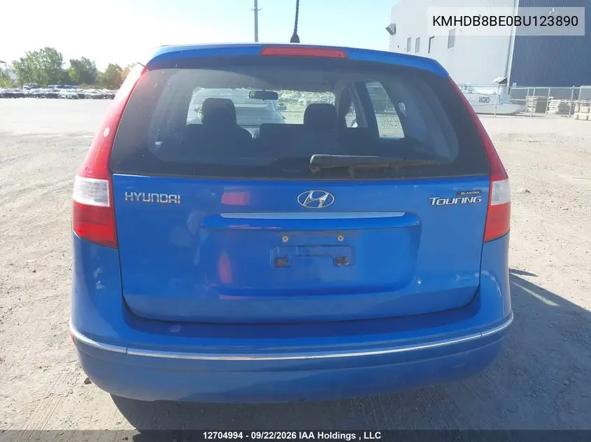 2011 HYUNDAI ELANTRA VIN KMHDB8BE0BU123890 — фото 17