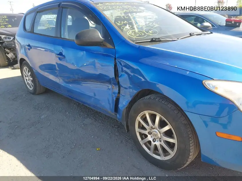 2011 HYUNDAI ELANTRA VIN KMHDB8BE0BU123890 — фото 6