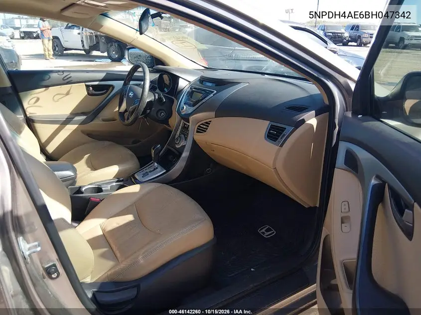 2011 HYUNDAI ELANTRA VIN 5NPDH4AE6BH047342 — фото 5