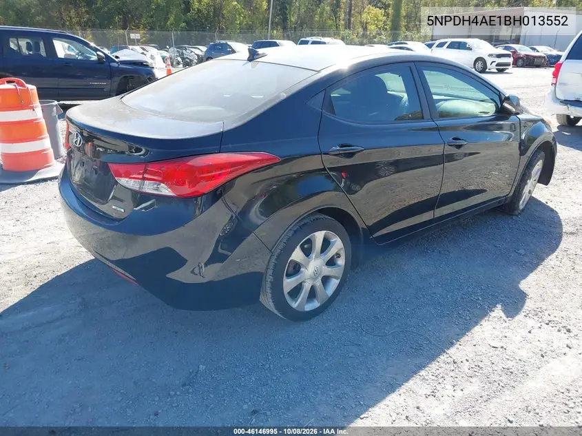 2011 HYUNDAI ELANTRA VIN 5NPDH4AE1BH013552 — фото 4