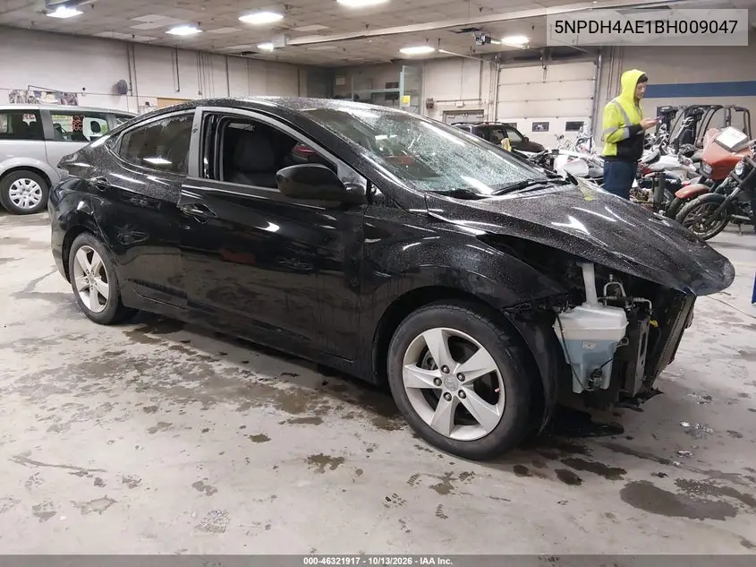 HYUNDAI ELANTRA 2011, VIN 5NPDH4AE1BH009047