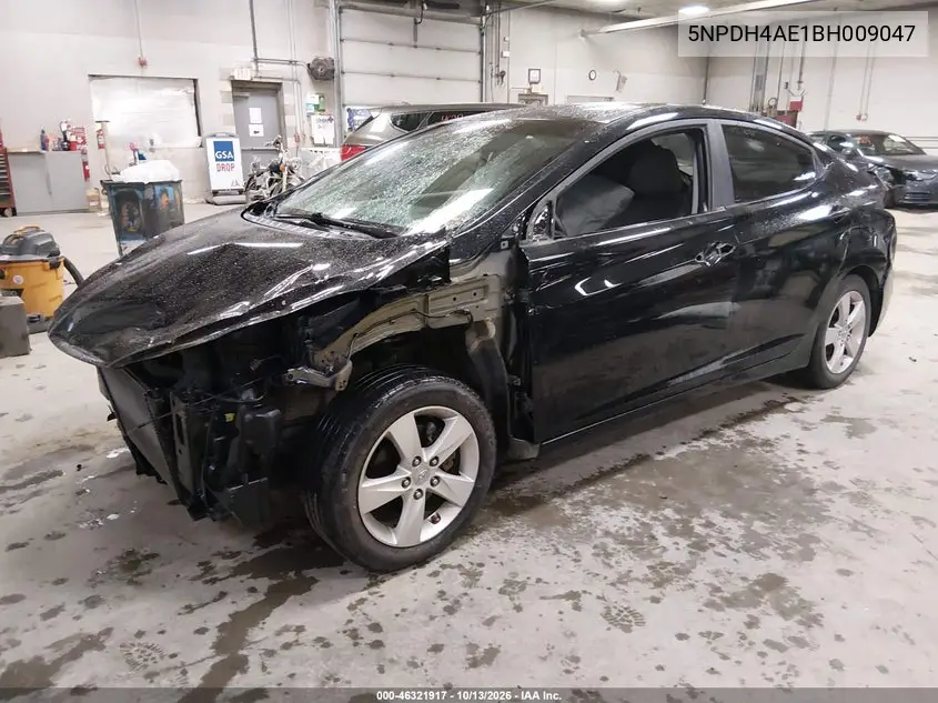 2011 HYUNDAI ELANTRA VIN 5NPDH4AE1BH009047 — фото 2