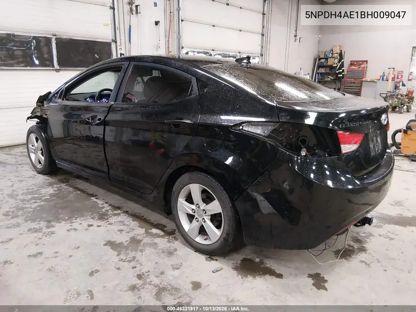 2011 HYUNDAI ELANTRA VIN 5NPDH4AE1BH009047 — фото 3