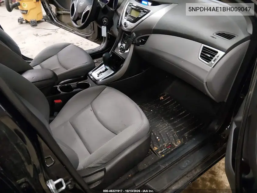 2011 HYUNDAI ELANTRA VIN 5NPDH4AE1BH009047 — фото 5