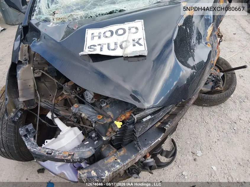 2012 HYUNDAI ELANTRA VIN 5NPDH4AEXCH080667 — фото 10