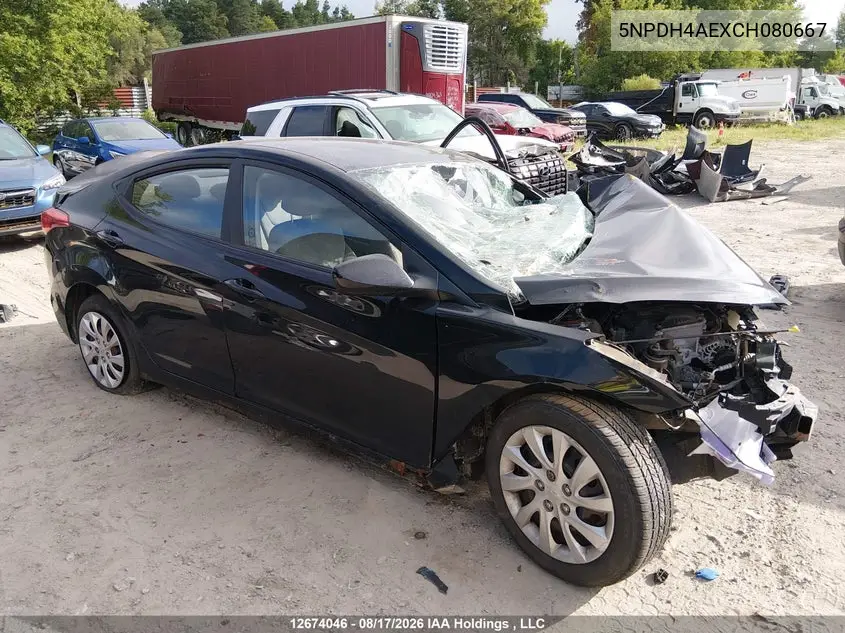2012 HYUNDAI ELANTRA VIN 5NPDH4AEXCH080667 — фото 13