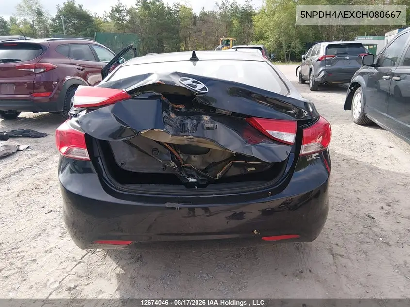 2012 HYUNDAI ELANTRA VIN 5NPDH4AEXCH080667 — фото 16