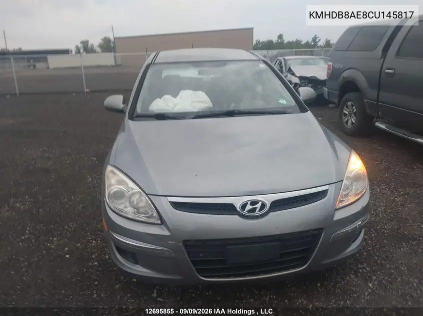 2012 HYUNDAI ELANTRA VIN KMHDB8AE8CU145817 — фото 11