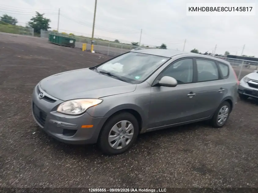 2012 HYUNDAI ELANTRA VIN KMHDB8AE8CU145817 — фото 13
