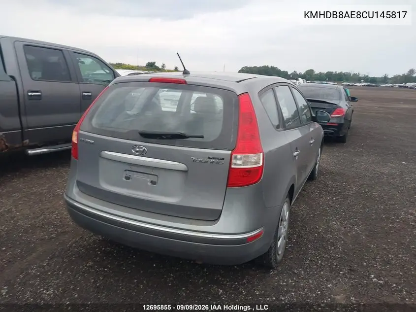 2012 HYUNDAI ELANTRA VIN KMHDB8AE8CU145817 — фото 4