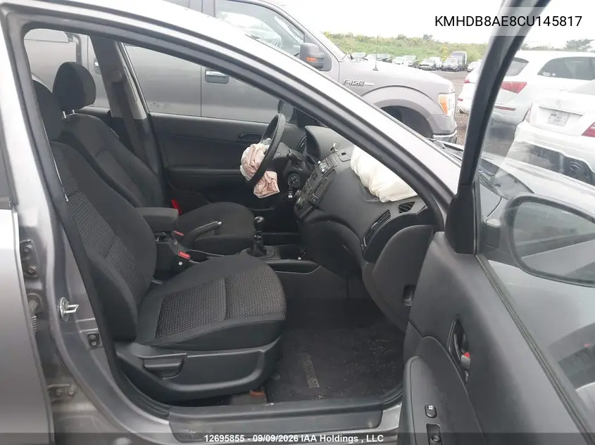 2012 HYUNDAI ELANTRA VIN KMHDB8AE8CU145817 — фото 5