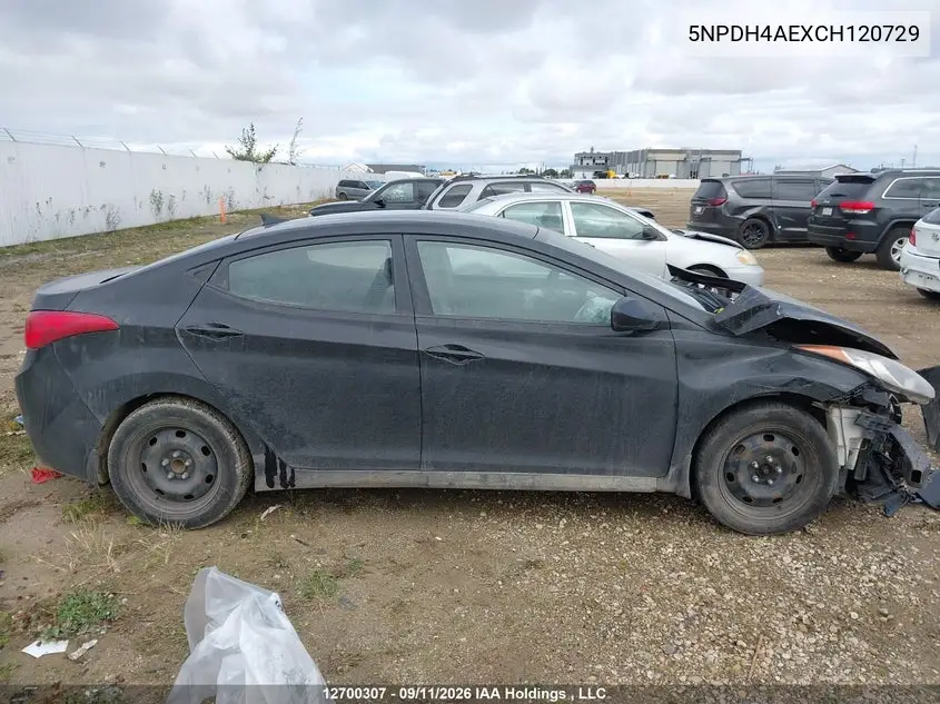 2012 HYUNDAI ELANTRA VIN 5NPDH4AEXCH120729 — фото 13