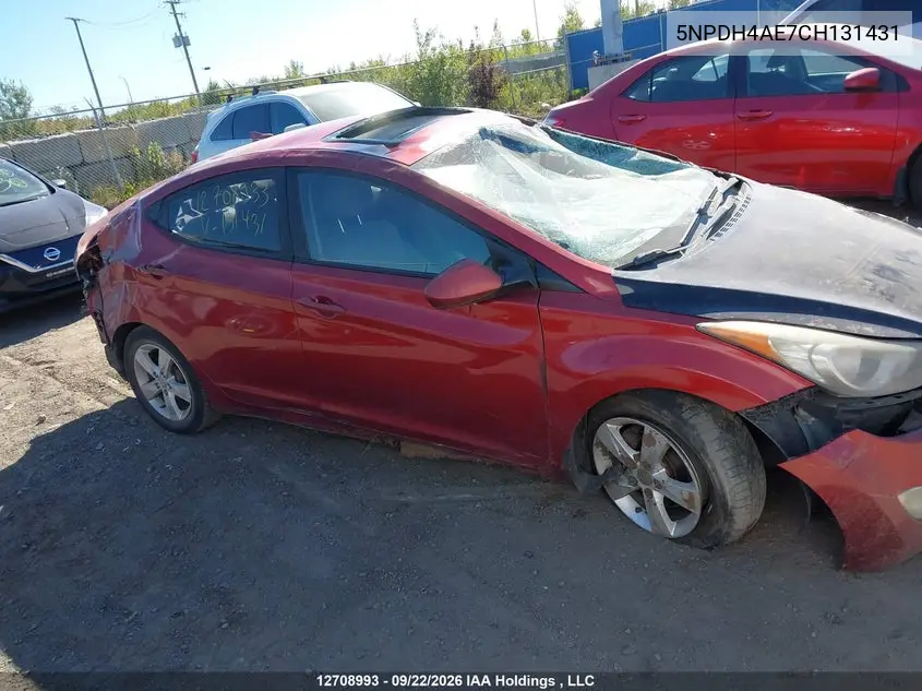2012 HYUNDAI ELANTRA VIN 5NPDH4AE7CH131431 — фото 21