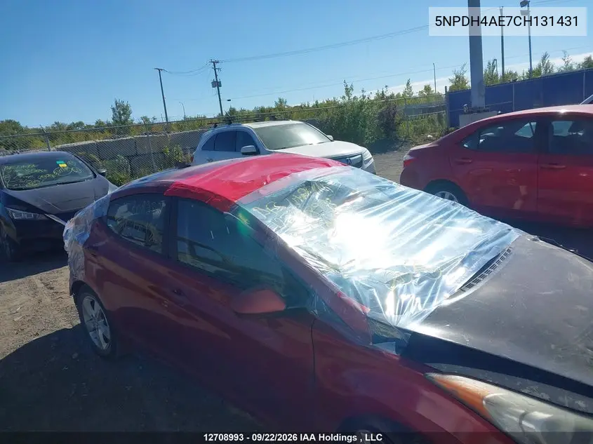 2012 HYUNDAI ELANTRA VIN 5NPDH4AE7CH131431 — фото 22