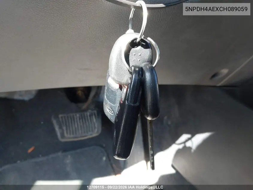 2012 HYUNDAI ELANTRA VIN 5NPDH4AEXCH089059 — фото 11