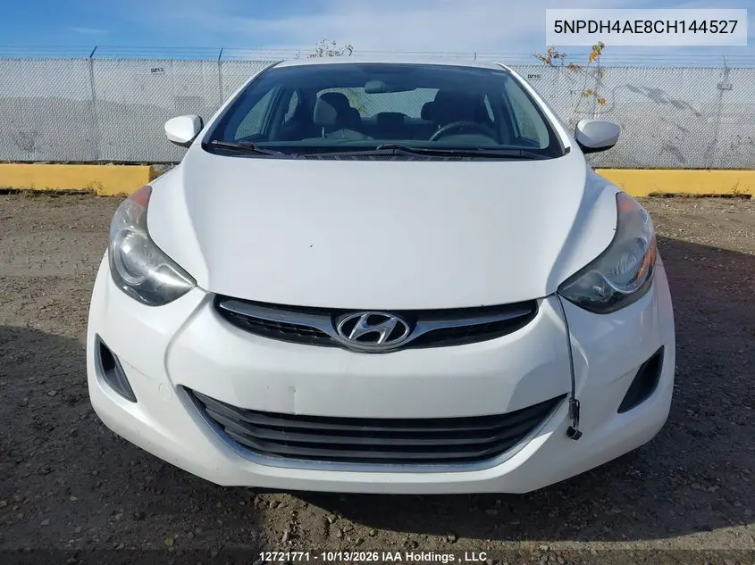 2012 HYUNDAI ELANTRA VIN 5NPDH4AE8CH144527 — фото 13