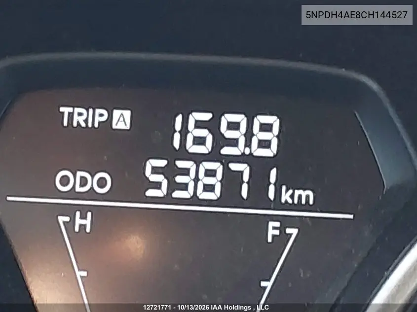 2012 HYUNDAI ELANTRA VIN 5NPDH4AE8CH144527 — фото 16
