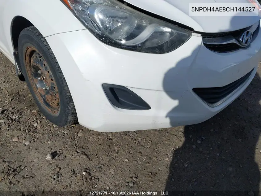 2012 HYUNDAI ELANTRA VIN 5NPDH4AE8CH144527 — фото 6