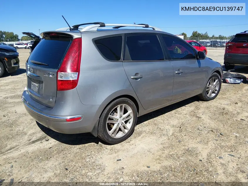 2012 HYUNDAI ELANTRA VIN KMHDC8AE9CU139747 — фото 4