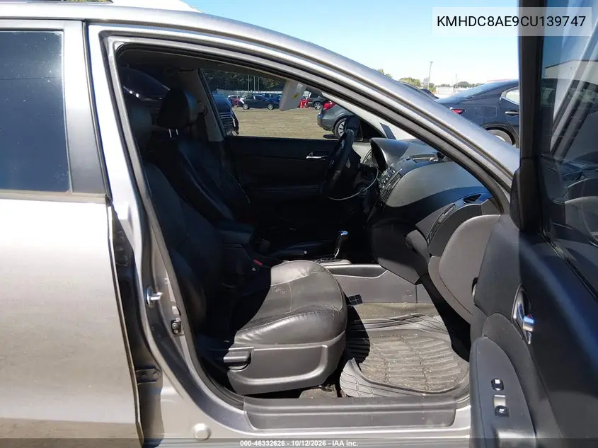 2012 HYUNDAI ELANTRA VIN KMHDC8AE9CU139747 — фото 5
