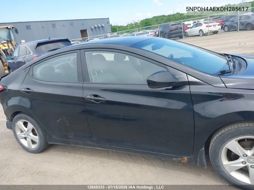 2013 HYUNDAI ELANTRA VIN 5NPDH4AEXDH285617 — фото 13