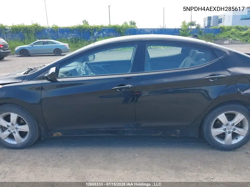 2013 HYUNDAI ELANTRA VIN 5NPDH4AEXDH285617 — фото 14